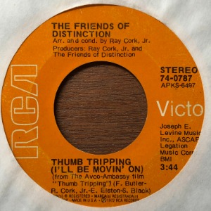 The Friends Of Distinction - Thumb Tripping (I&#039;ll Be Movin&#039; On) / Now Is The Time