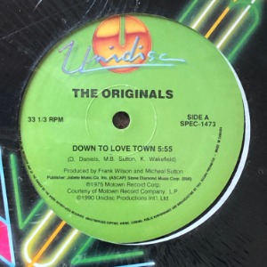 The Originals / Tavares - It Only Takes A Minute / Down To Love Town