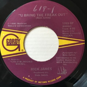 Rick James - U Bring The Freak Out / Money Talks