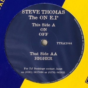 Steve Thomas - The On E.P