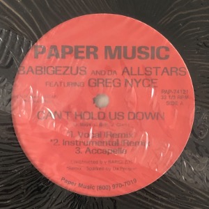 Babigezus And Da Allstars - Can&#039;t Hold Us Down