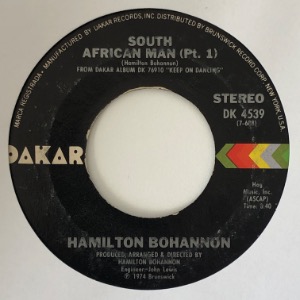 Hamilton Bohannon - South African Man (Pt. 1) / Have A Good Day