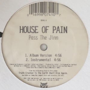 House Of Pain - Pass The Jinn / Heart Full Of Sorrow