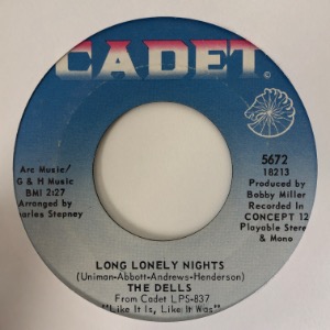 The Dells - Long Lonely Nights / A Little Understanding