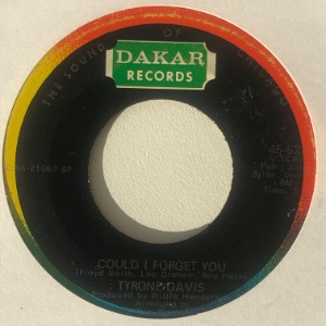 Tyrone Davis - Could I Forget You / Just My Way Of Loving You