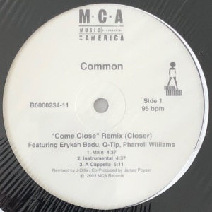 Common Featuring Erykah Badu, Pharrell And Q-Tip - Come Close (Remix) (Closer)