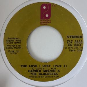 Harold Melvin &amp; The Bluenotes - The Love I Lost (Parts 1 &amp; 2)