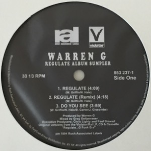 Warren G - Regulate Album Sumpler