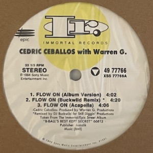 Cedric Ceballos With Warren G. / Dana Barros - Flow On / Check It