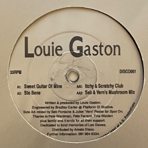 Louie Gaston - Sweet Guitar Of Mine / Sto Bene