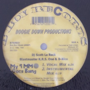 Boogie Down Productions - My 9mm Goes Bang / Criminal Minded