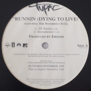 Tupac Featuring The Notorious B.I.G. - Runnin (Dying To Live)