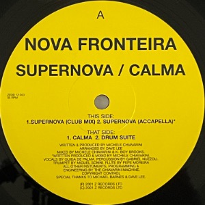Nova Fronteira Featuring Guida De Palma - Supernova / Calma