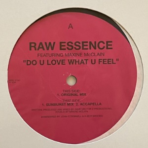 Joey Negro Presents Raw Essence Featuring Maxine McClain - Do U Love What U Feel