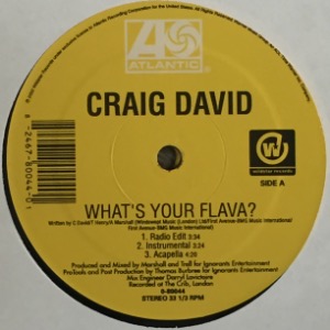 Craig David - What&#039;s Your Flava?