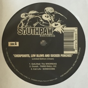 Various (2 x LP) - Cheapshots, Low Blows And Sucker Punches