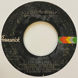 The Chi-Lites - A Letter To Myself