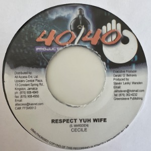 Cecile - Respect Yuh Wife