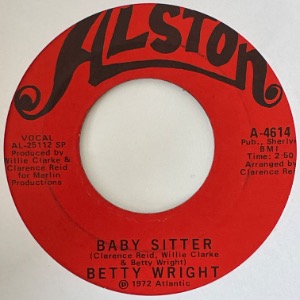 Betty Wright - Baby Sitter / Outside Woman