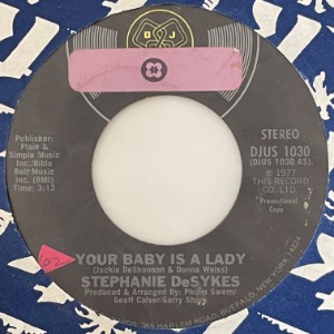 Stephanie DeSykes - Your Baby Is A Lady
