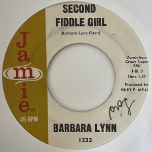 Barbara Lynn - Second Fiddle Girl