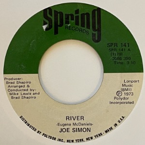 Joe Simon - River / Love Never Hurt Nobody