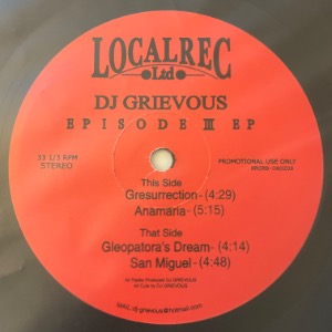 DJ Grievous - Episode III Ep