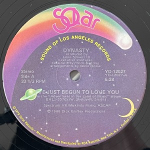 Dynasty - I&#039;ve Just Begun To Love You