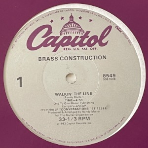 Brass Construction - Walkin&#039; The Line