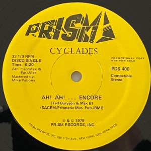 Cyclades - Fire To Desire / Ah! Ah! ... Encore