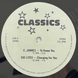 C. Jankel / Chi-Lites / Casper / Bunch of 5&#039;s - Glad To Know You / Changing For You / Groovy Ghost Show (Part III) / Shak Rendezvous