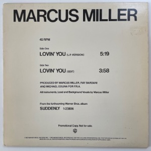 Marcus Miller - Lovin&#039; You