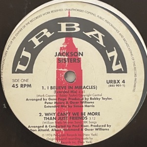 Jackson Sisters - I Believe In Miracles