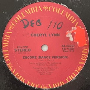 Cheryl Lynn - Encore / Free