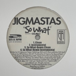 Jigmastas - So What