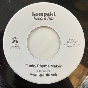 Avantgarde Vak - Funky Rhyme Maker / GoldenBwoy