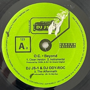DJ JS-1 &amp; Dub-L Featuring O.C. - Beyond
