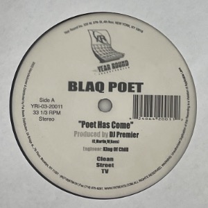 Blaq Poet - Poet Has Come / A Message From Poet