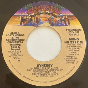 Alec R. Costandinos &amp; The Syncophonic Orchestra Featuring Alirol &amp; Jacquet - Synergy