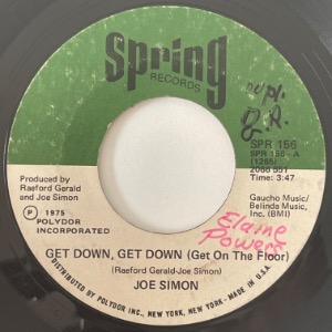 Joe Simon - Get Down, Get Down (Get On The Floor)
