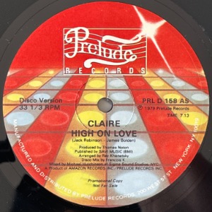 Claire - High On Love