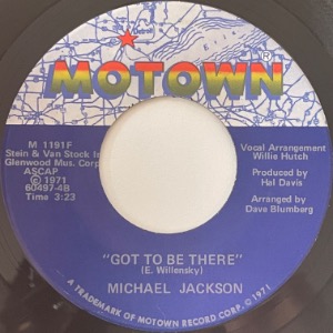 Michael Jackson - Got To Be There / Maria (You Were The Only One)