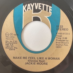 Jackie Moore - Make Me Feel Like A Woman / Singing Funky Music Turns Me On