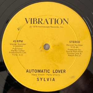 Sylvia - Automatic Lover
