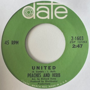 Peaches &amp; Herb - United / Thank You