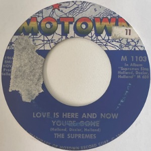 The Supremes - Love Is Here And Now You&#039;re Gone