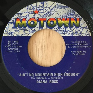 Diana Ross - Ain&#039;t No Mountain High Enough / Can&#039;t It Wait Until Tomorrow
