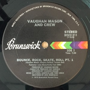 Vaughan Mason And Crew - Bounce, Rock, Skate, Roll