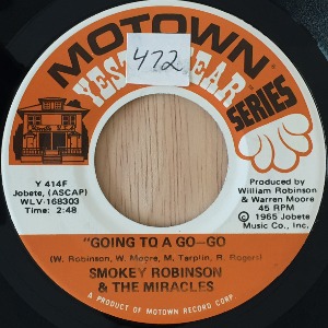 Smokey Robinson &amp; The Miracles - My Girl Has Gone / Going To A Go-Go