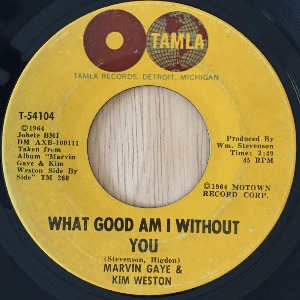 Marvin Gaye &amp; Kim Weston - What Good Am I Without You